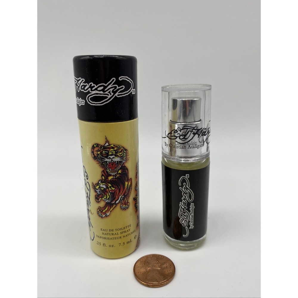 Ed Hardy 0.25 fl‎ oz  Eau de Toilette EDT Spray for Men Travel size Miniature